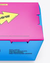 Paper Food Box Mockup