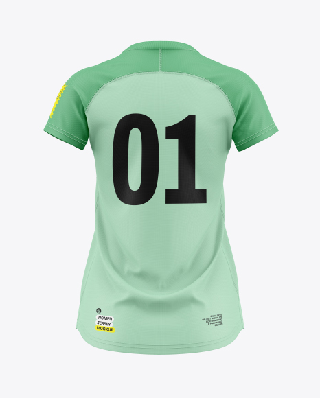 Women's Jersey Mockup - Back View - Women's+Volleyball+Jersey+Mockup+-+Front+View+-+Free+PSD+...