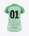 Women's Jersey Mockup - Back View