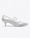 Kitten Heel Pump Mockup