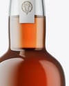 Tall Cognac Bottle Mockup