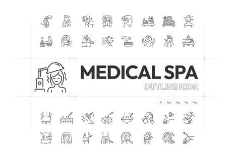 Med Spa Icons