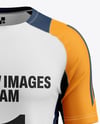 Training Short Sleeve Jersey Mockup - Front View