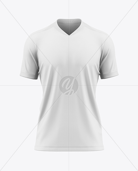 Soccer Jersey Mockup - Front View