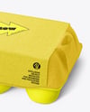 Egg Carton Packaging Mockup