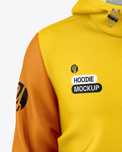 Men's Hoodie Mockup - Front View