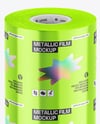 Metallic Film Roll Mockup