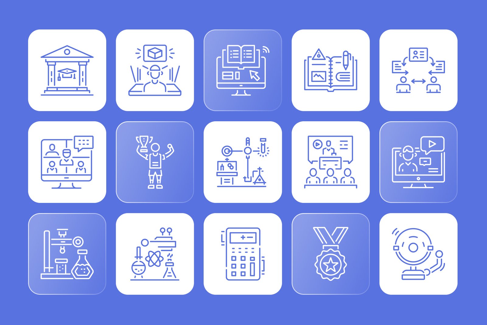 Education Icon Set