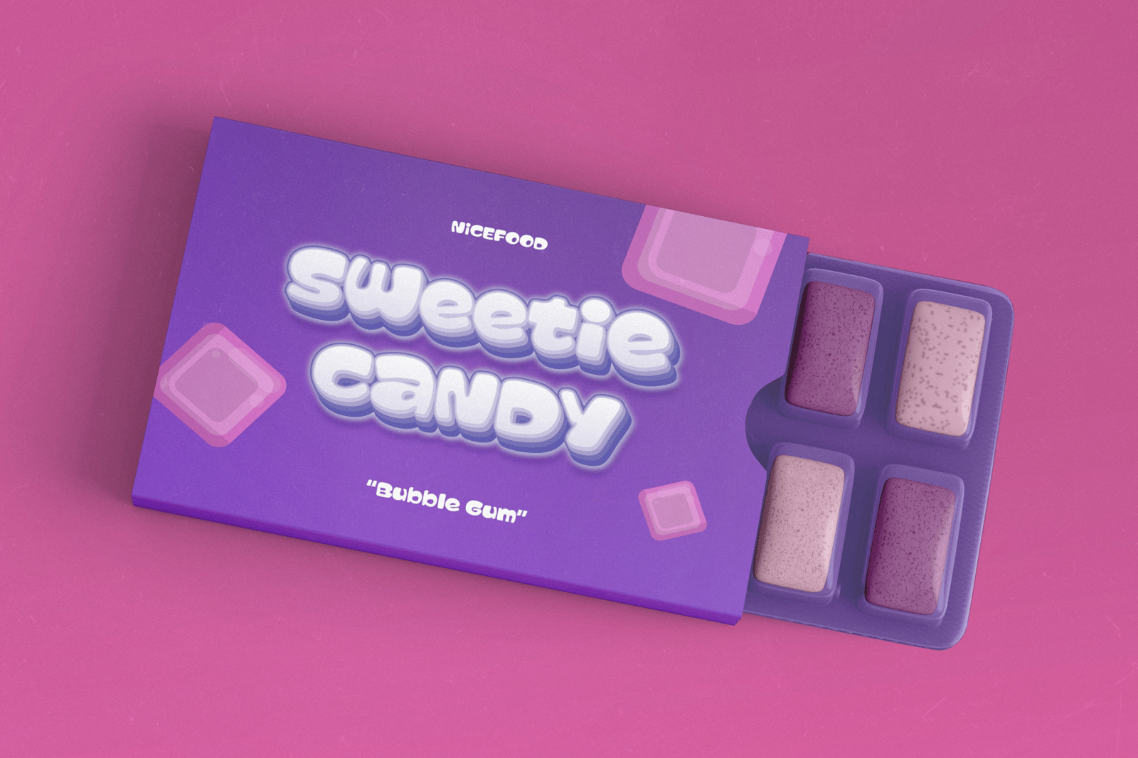 Chubby Gum - A Playful Chunky Display Font