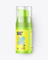 Cosmetic Bottle with Pump Mockup