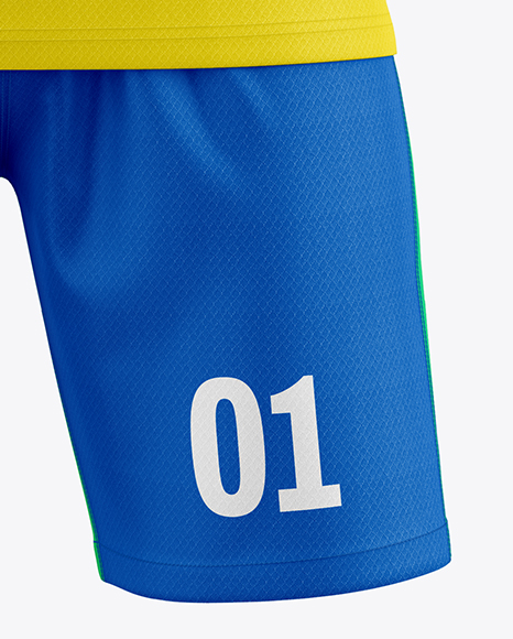 Soccer Kit Mockup - Front View