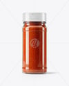 Glass Jar with Taco Seasoning Mockup