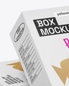 Two Paper Boxes Mockup
