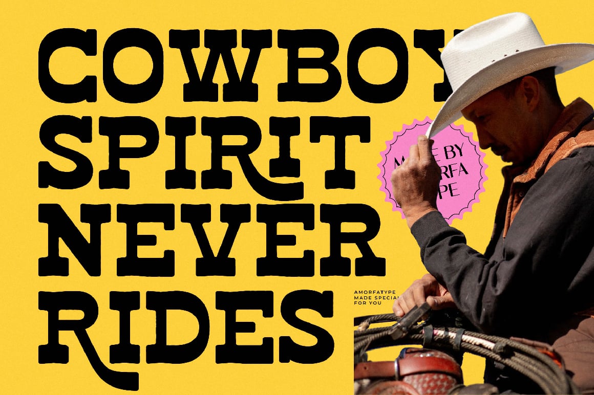 Haose Rodeko Western Slab Serif