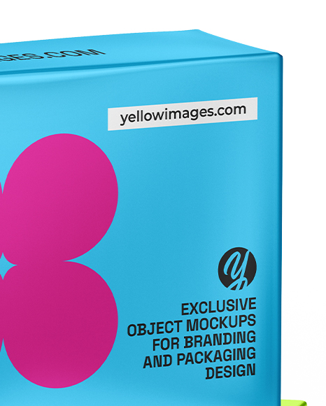 Two Metallic Butter Block Mockups