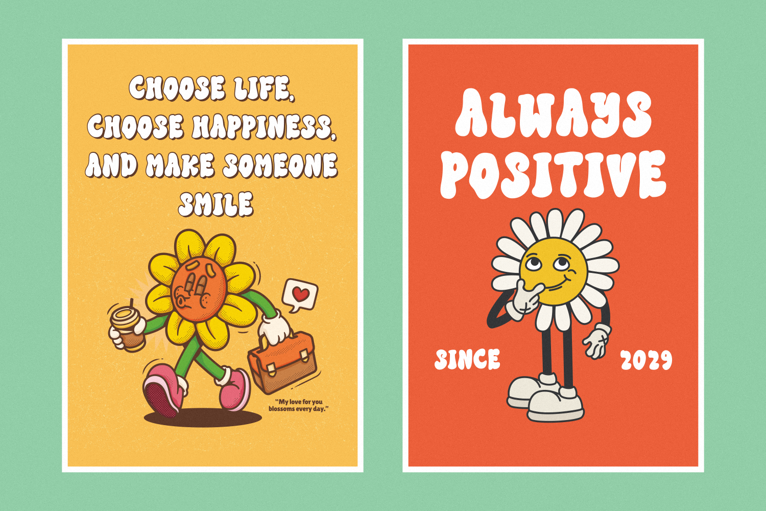 Seventies Groovy - Retro Font With 2 Style