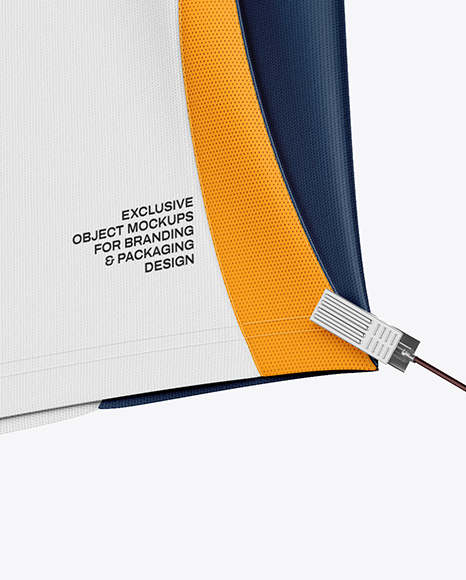 Training Long Sleeve Jersey Hanging on a Hooked Frame Mockup