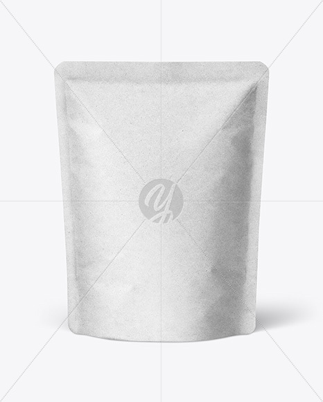 Kraft Stand-up Pouch Mockup