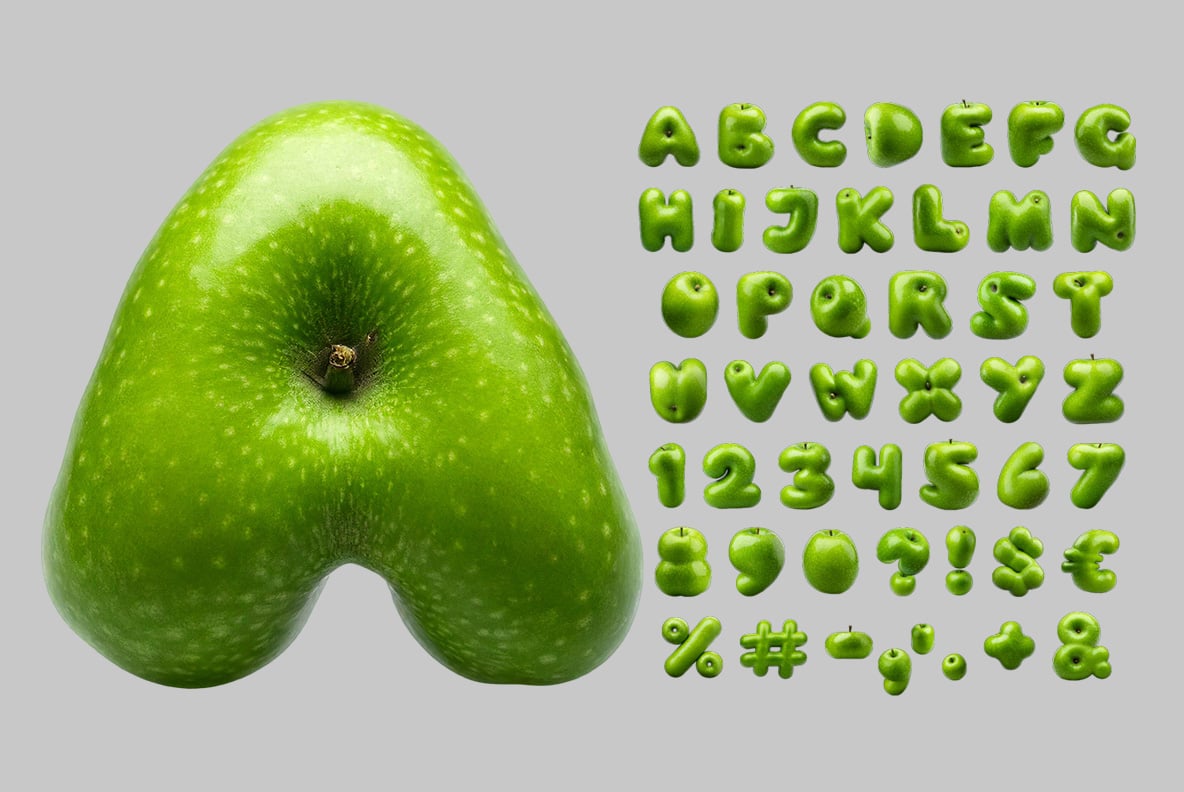 Green Apple Font