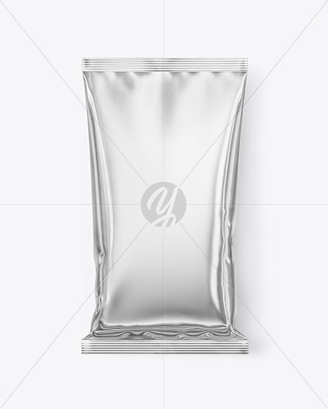 Glossy Metallic Package Mockup