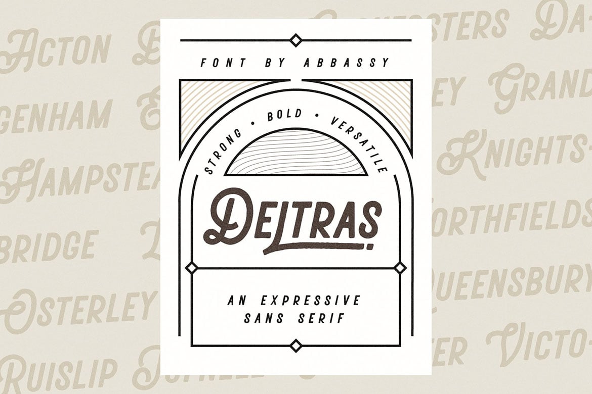 Deltras Font