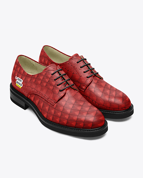 Women's Derby Shoe Mockup - Mockups