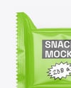 Glossy Snack Package Mockup