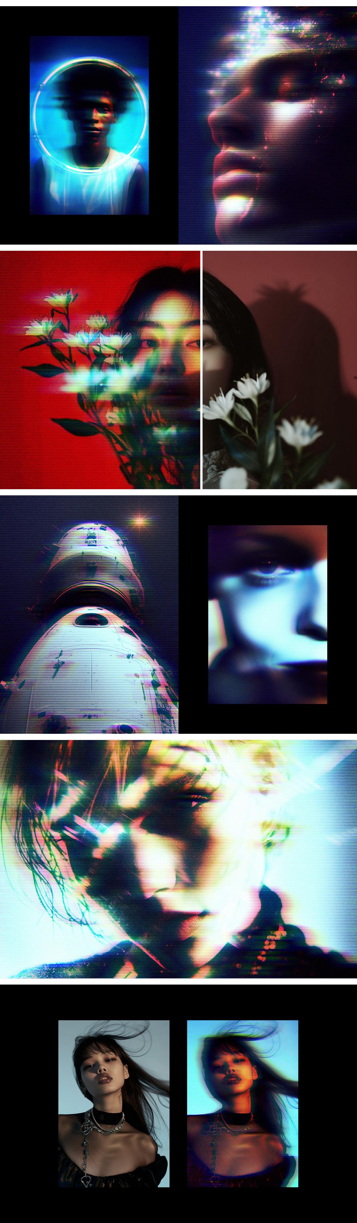 Motion Glitch Photo Effect