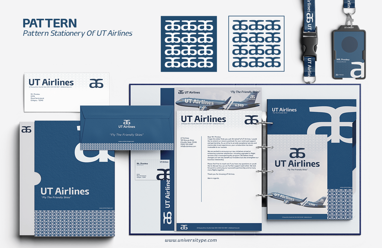 UT Airlines - A Humanist Sans Serif Font