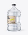 20L PET Water Bottle with Handle Mockup