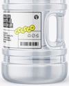20L PET Water Bottle with Handle Mockup