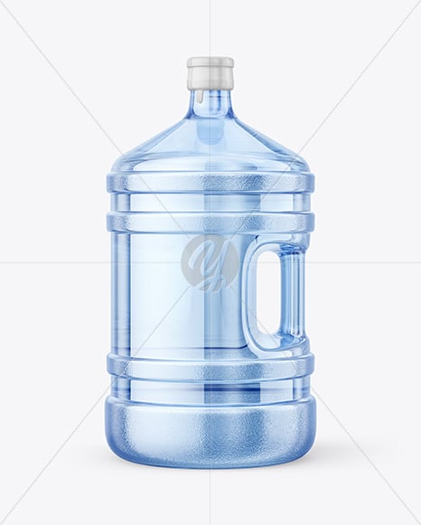 20L PET Water Bottle with Handle Mockup