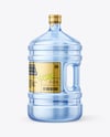 20L PET Water Bottle with Handle Mockup