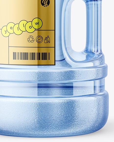 20L PET Water Bottle with Handle Mockup