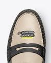 Women's Leather Loafers Mockup