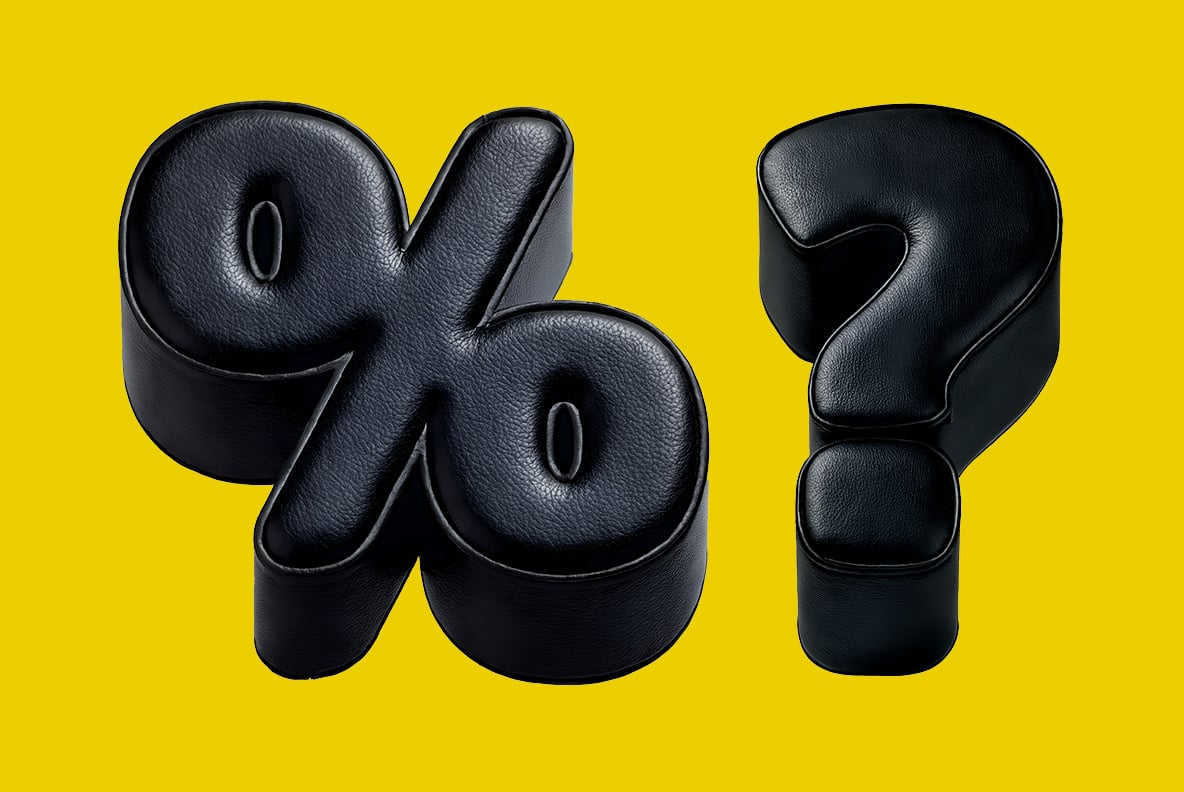 Black Leather Font