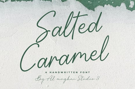 Salted Caramel Font