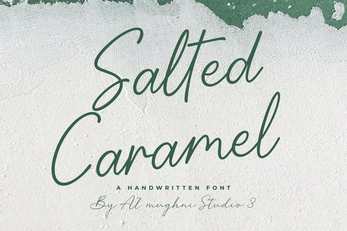 Salted Caramel Font