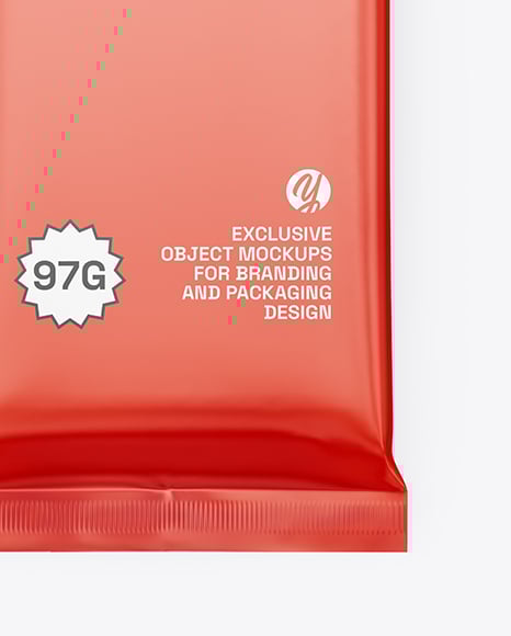 Matte Snack Package Mockup