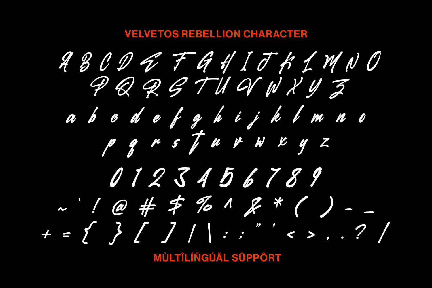 Velvetos Rebellion Font