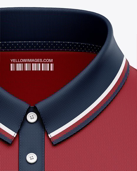 Men's Polo Shirt Mockup