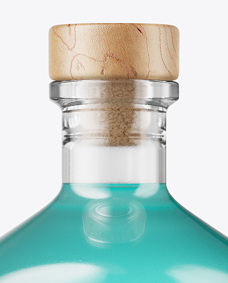 Dry Gin Bottle Mockup