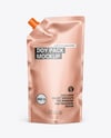 Matte Metallic Doy Pack Mockup