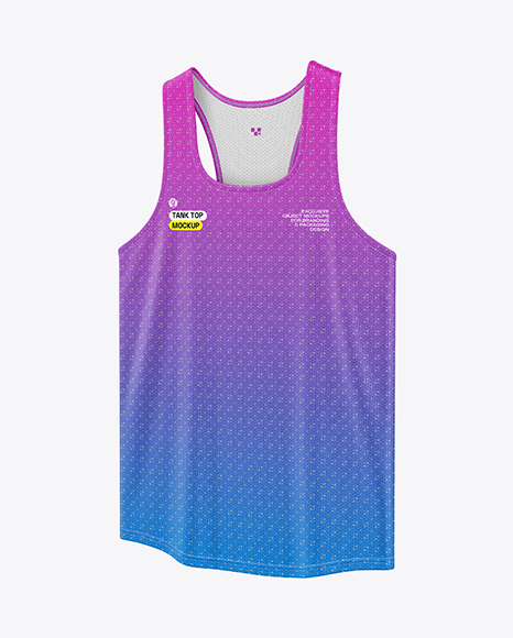 Tank Top Mockup - Collar mockup