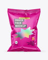Matte Snack Bag Mockup
