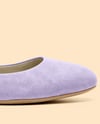 Suede Ballet Flat Mockup