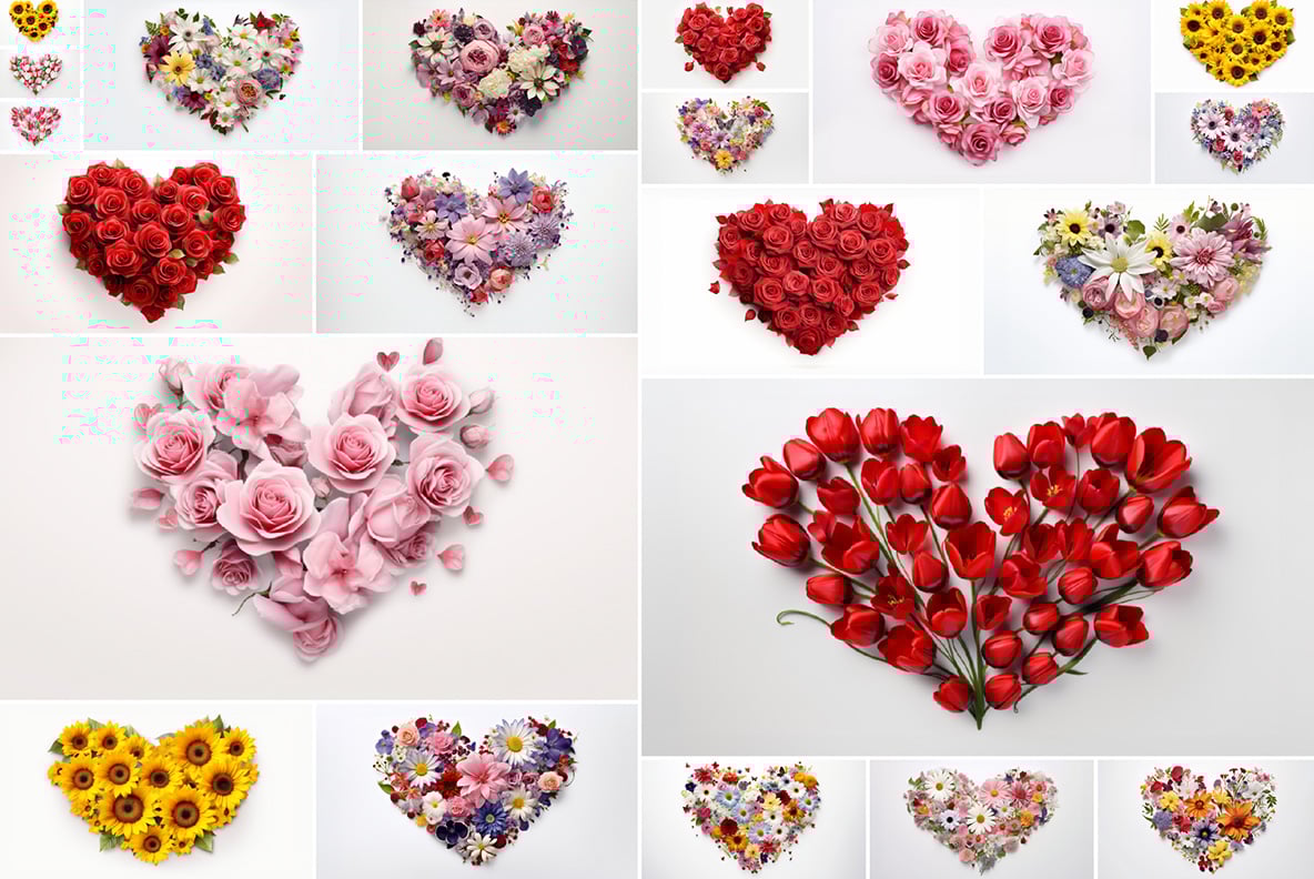 Flower Hearts