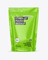 Glossy Stand-up Pouch Mockup