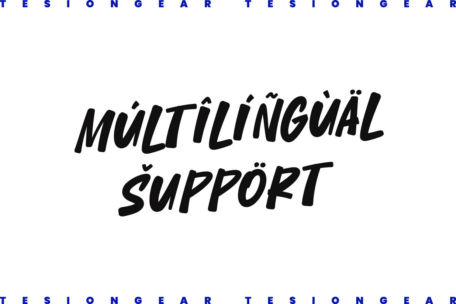 Tesion Gear Bold Streetwear Marker