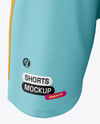 Soccer Shorts Mockup - Back View